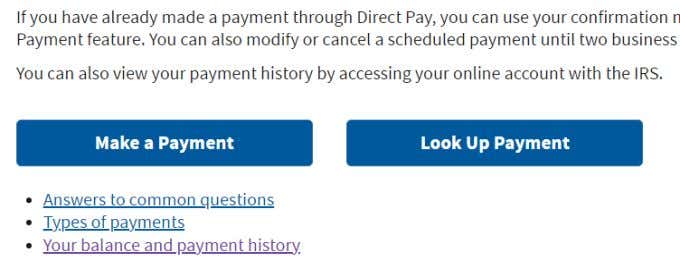 How to Set Up Direct Deposit With the IRS image 3 - 7-make-a-payment