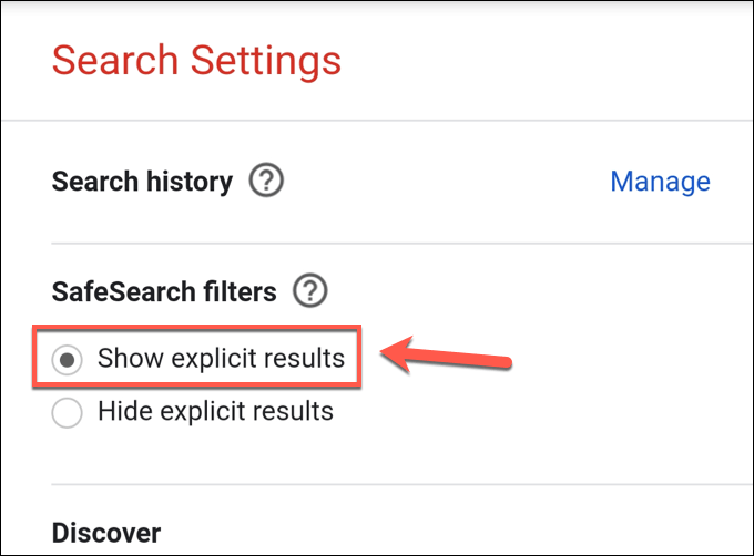 google search photos delete