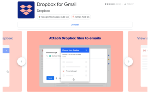gmail drop box