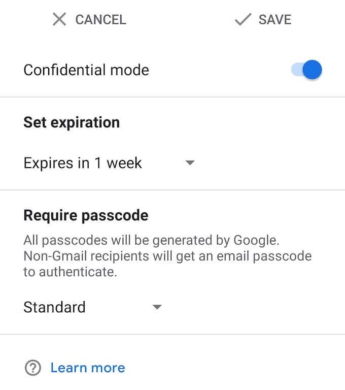 How to Use Confidential Mode in Gmail image 9 - gmail-app_set-up-confidential-email