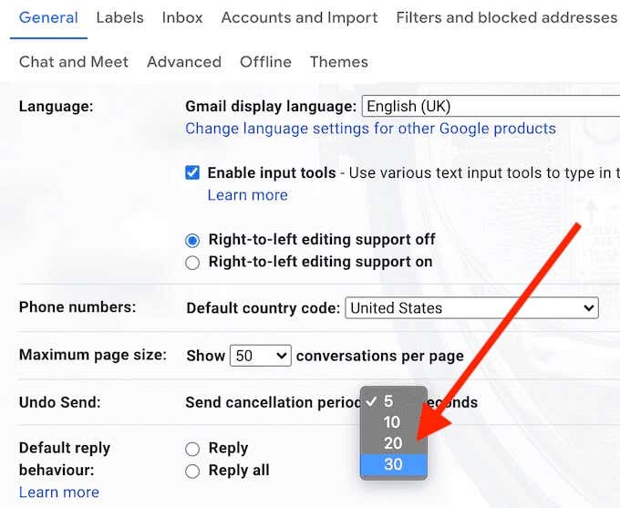 How to Unsend an Email in Gmail - 74