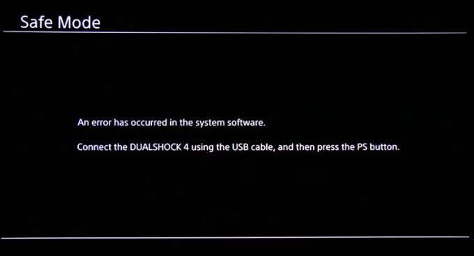 What Is PS4 Safe Mode and When Should You Use It  - 66