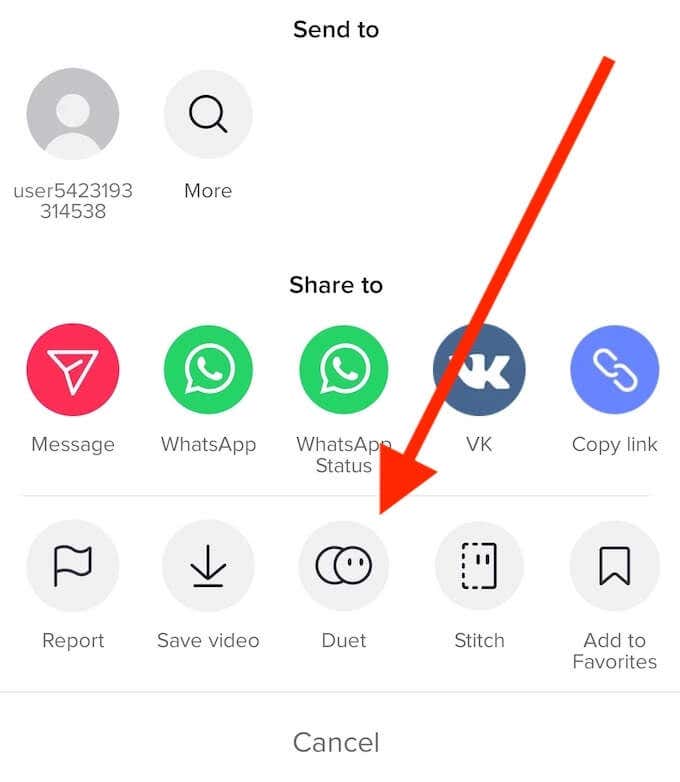 How to Duet on Tiktok - 15