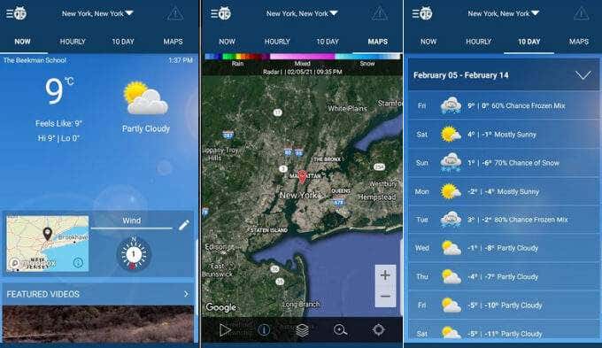 6 Best Animated Weather Apps for Android or iPhone