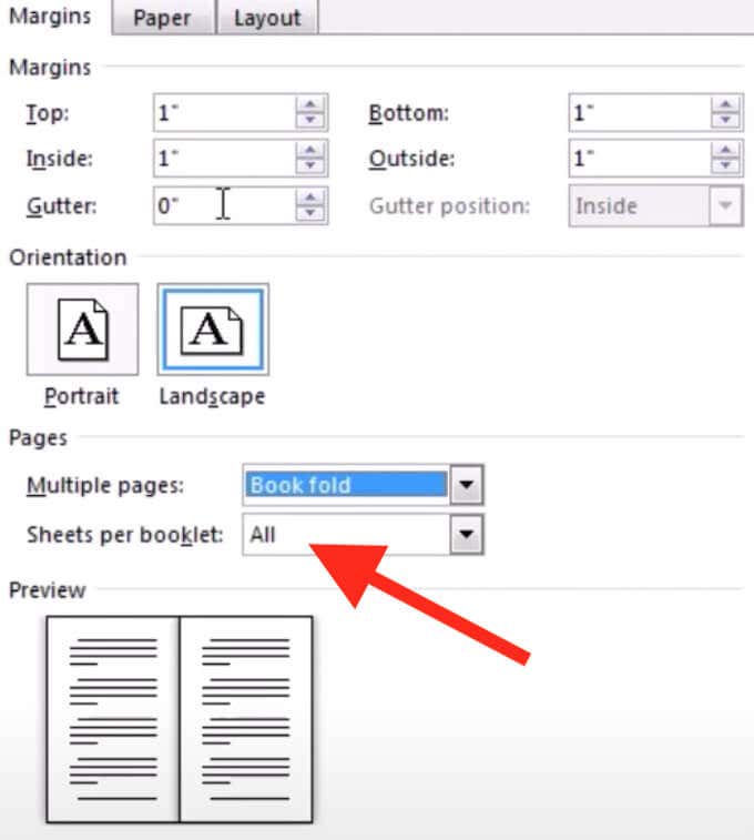 create a booklet in word for mac