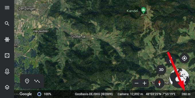 How to Measure Elevation in Google Earth image - 10Elevation