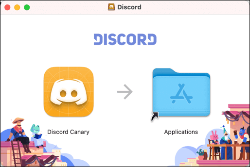 screenshot of discord installation on macOS - 5-Discord-Canary-Mac-Installer