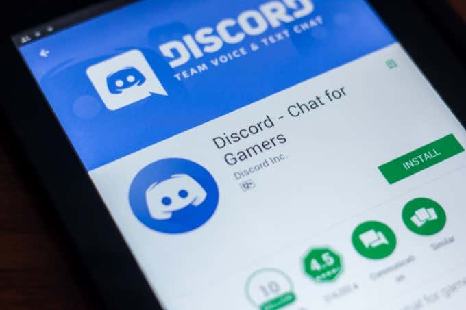 What is Discord Nitro and is It Worth It? image - Ryazan, Russia - March 21, 2018 - Discord mobile app on the display of tablet PC.