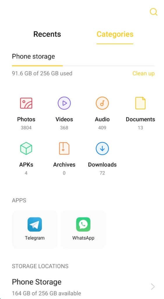 Find Out if Your Phone Has Enough Storage image - 02_file-manager_storage