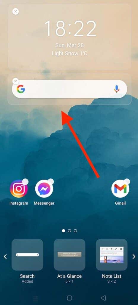 Google Search Bar Widget Missing? How to Restore It on Android