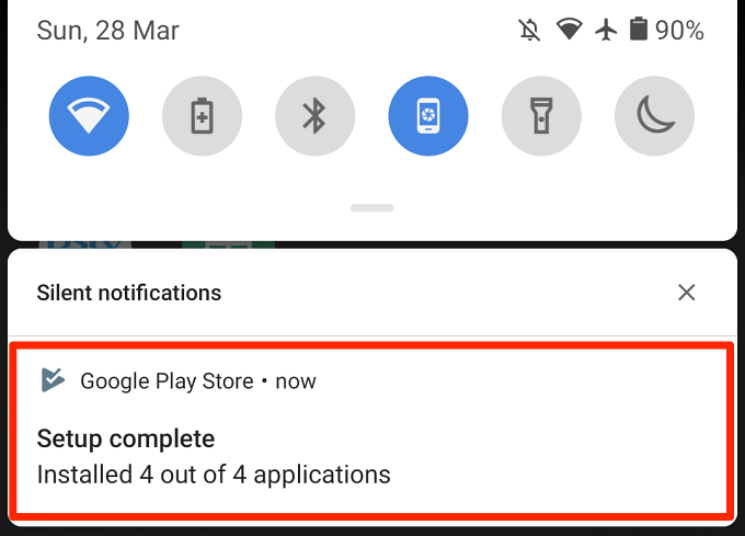 Unable to install Google play apps
