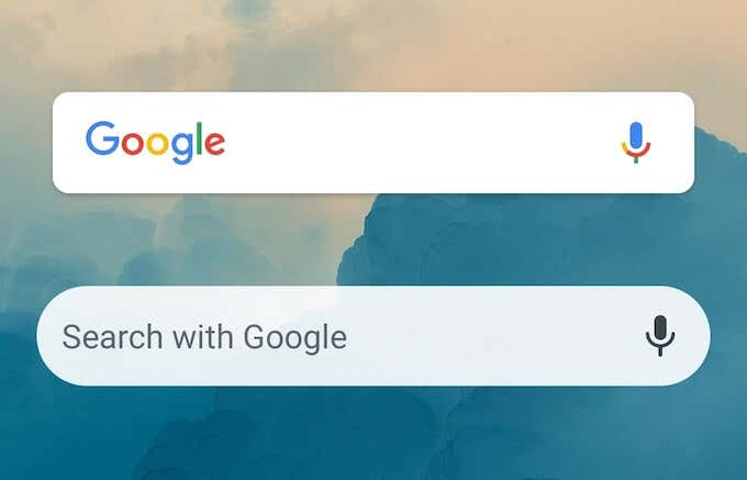 google search bar doesnt work