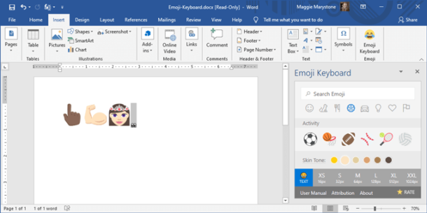 How to Insert Emoji in Word, Google Docs and Outlook