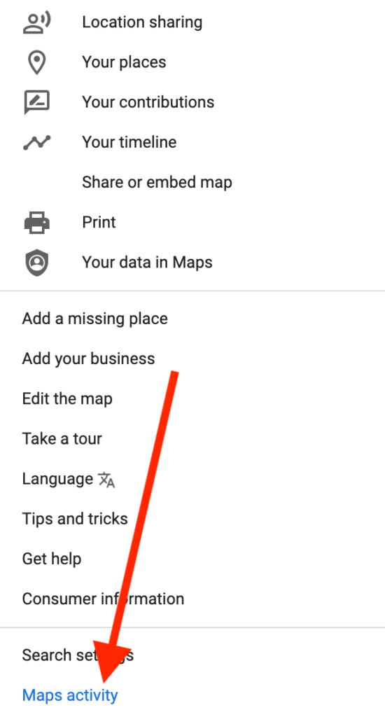 How to View Your Google Maps Search History - 62