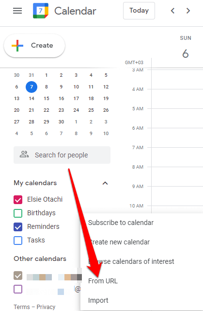 view your google calendar in outlook 2010