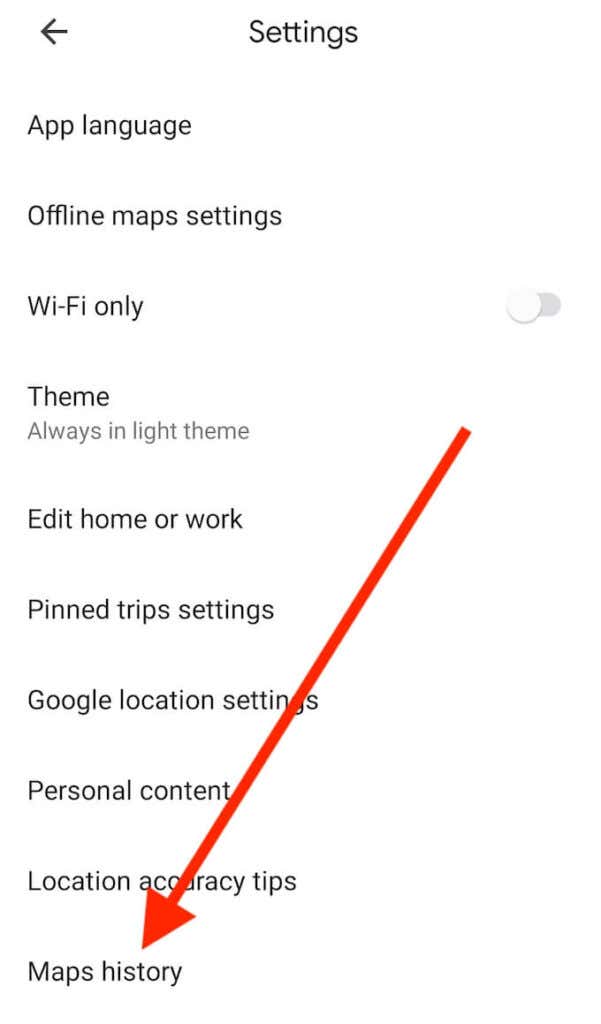 How to View Your Google Maps Search History - 77