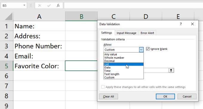 Como Insertar Un Drop Down List In Excel BEST GAMES WALKTHROUGH