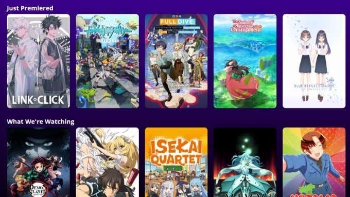 4 melhores serviços de streaming de anime para 2021