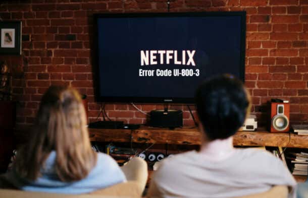 How to Fix Netflix Error Code UI-800-3