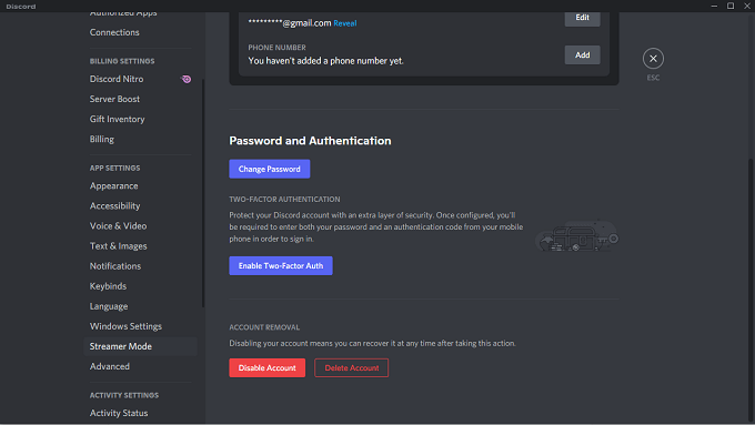Ability to see display names in streamer mode – Discord