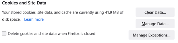 problems running older versions of firefox