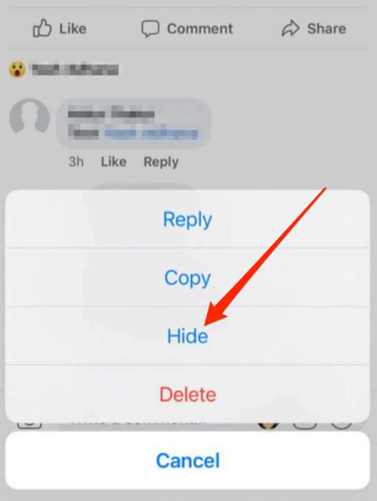 how to hide my reddit comment