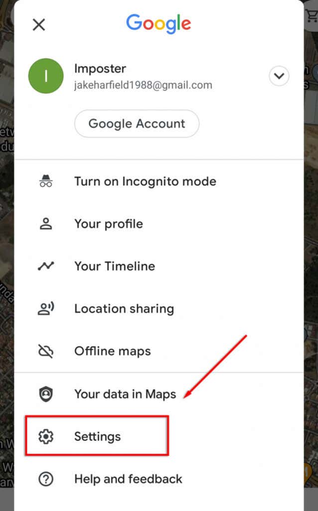 Google Timeline image 3 - 06-Google-Maps-Settings