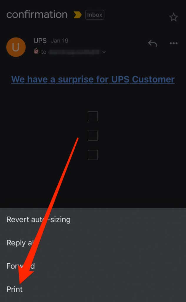 How to Print an Email from Gmail image 10