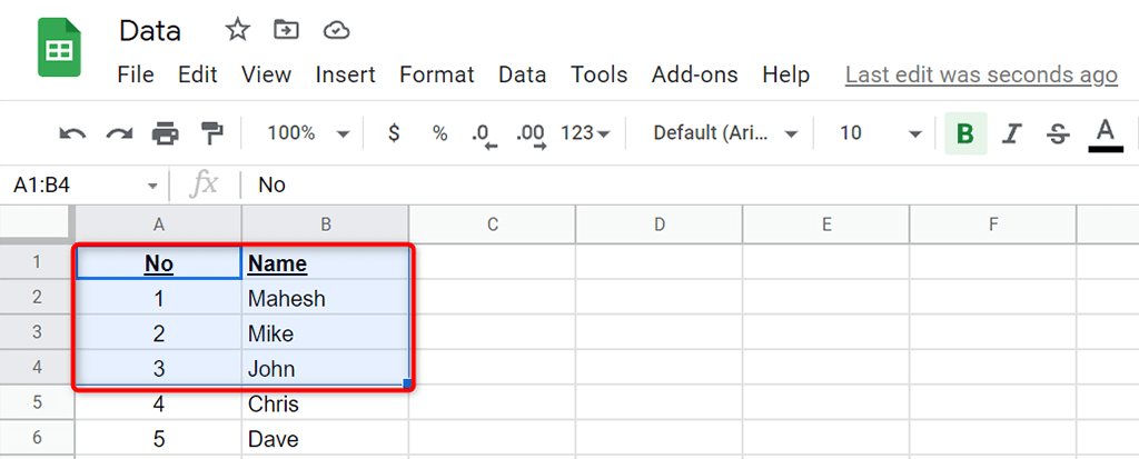 How To Set The Print Area In Google Sheets