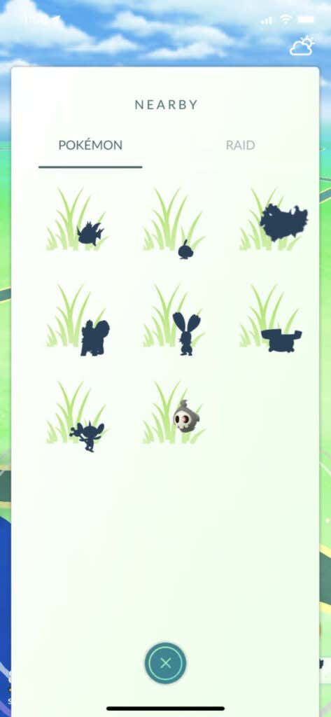 Find Nearby Pokemon image - 5nearby