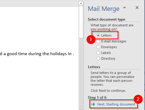 How to Create Mail Merge Letters image 3