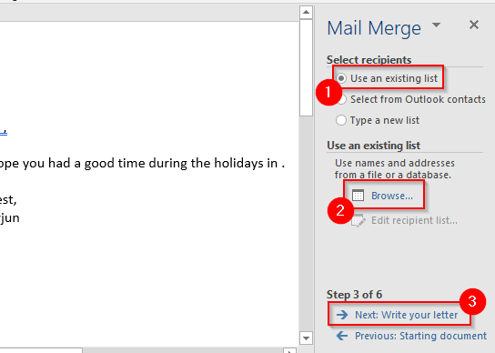 How to Create Mail Merge Letters image 7