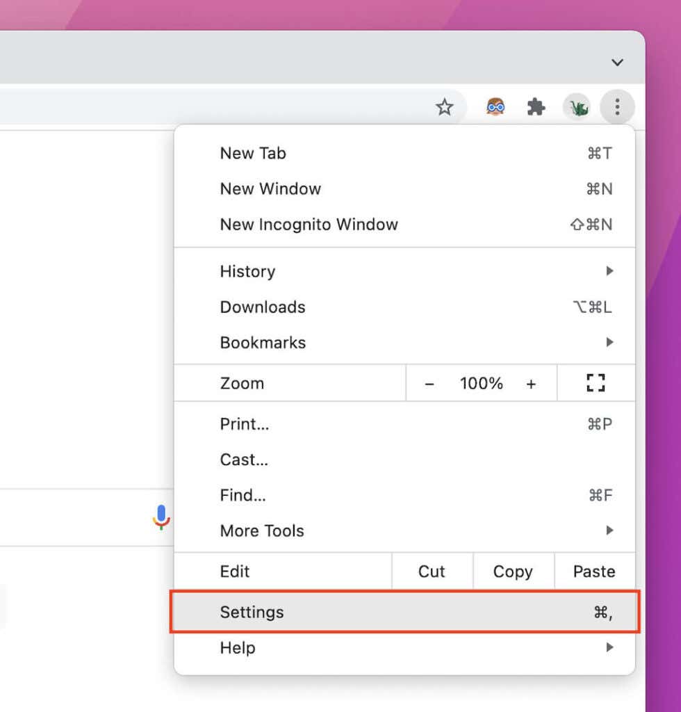 Disable the Built-In PDF Viewer in Chrome image - 01-Chrome-Menu