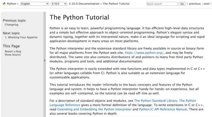 Best Online Source To Learn Python