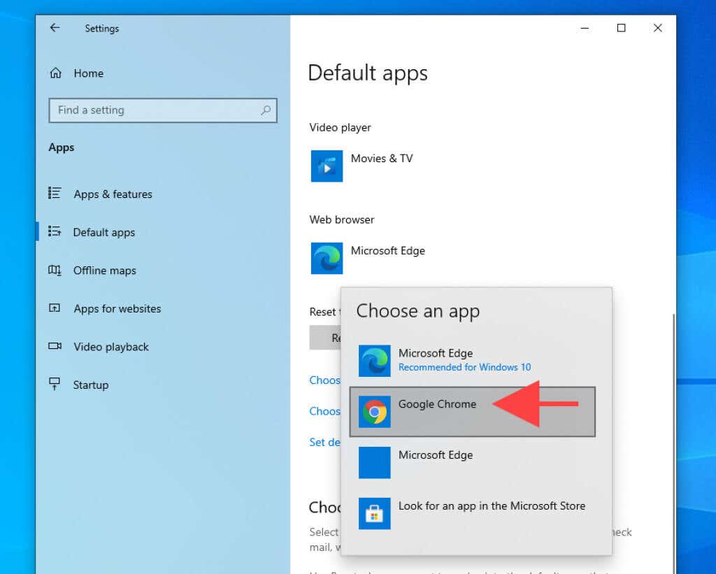 How to Change the Default Web Browser in Windows 11 10 - 75