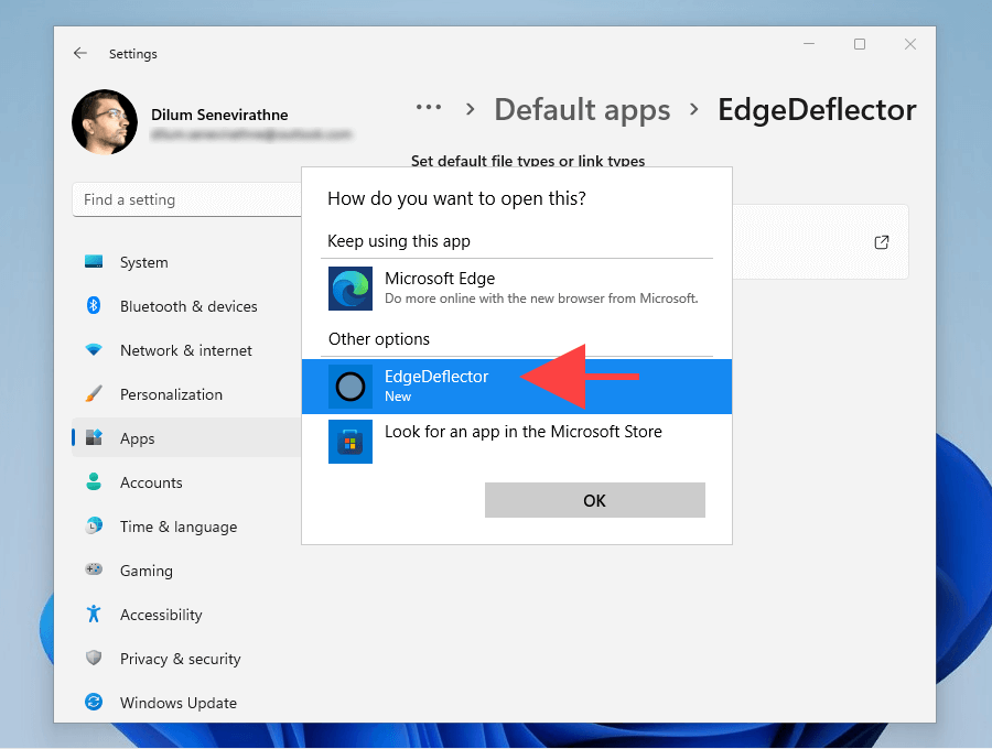 How to Change the Default Web Browser in Windows 11 10 - 26