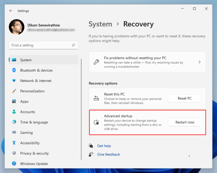 Cómo Iniciar En Las Opciones De Recuperación Del Sistema De Windows 1110 Tuto Premium 6720