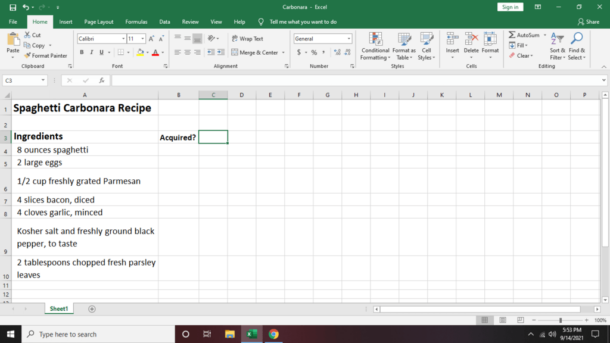 How to Make a Checklist in Excel