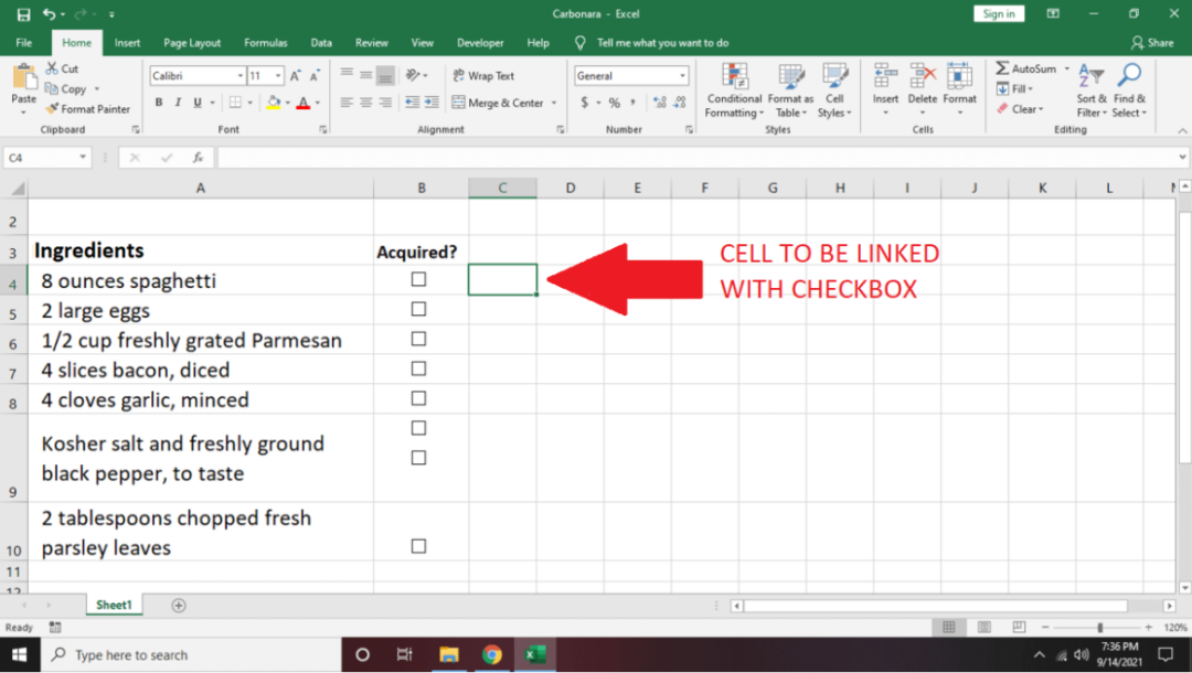 how-to-make-a-checklist-in-excel