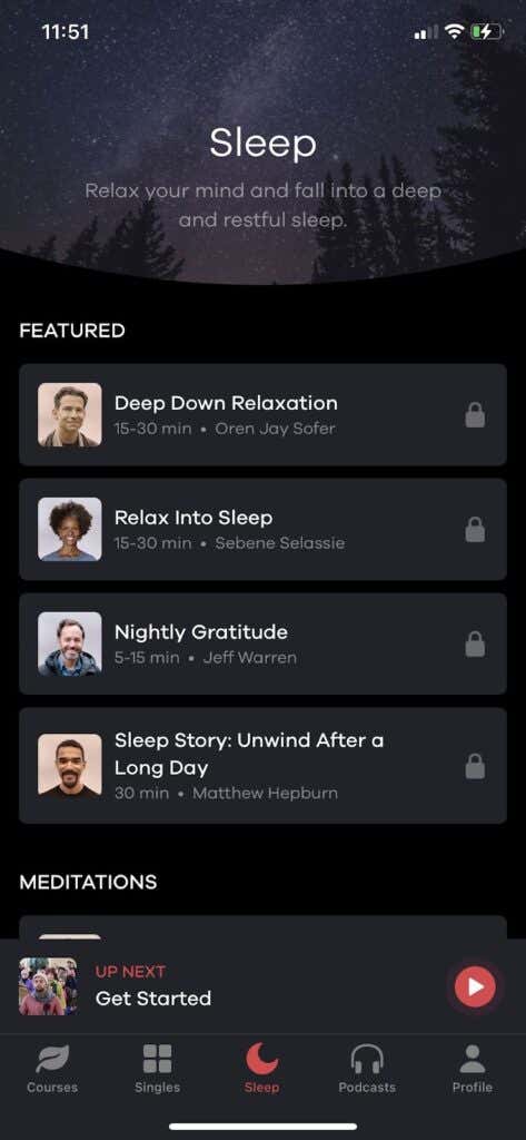 10 Best Sleep Meditation Apps for Bedtime - 58