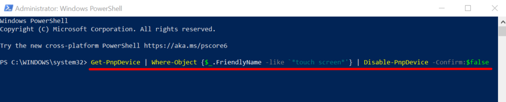 Turn Off Touch Screen via Windows Powershell image 3 - image-41