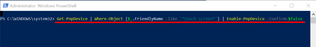 Turn Off Touch Screen via Windows Powershell image 5 - image-43