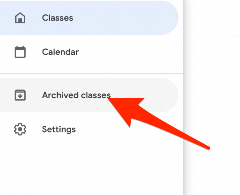 how to archive old assignments in google classroom