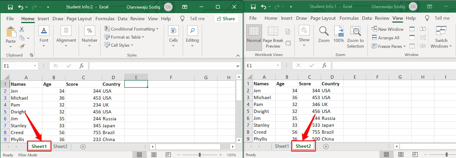 How To Compare Two Excel Files And Highlight The Differences