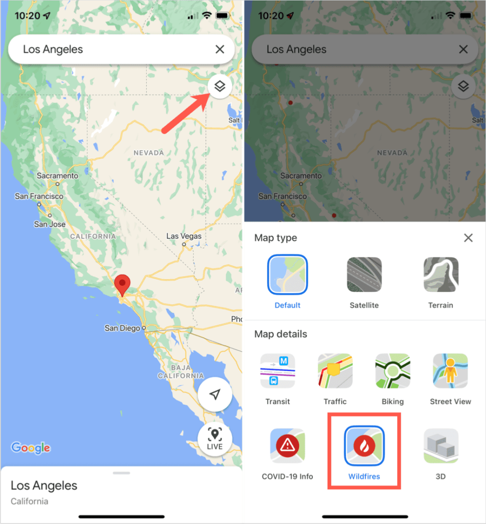 How To Use Google Maps Wildfire Tracking - 31