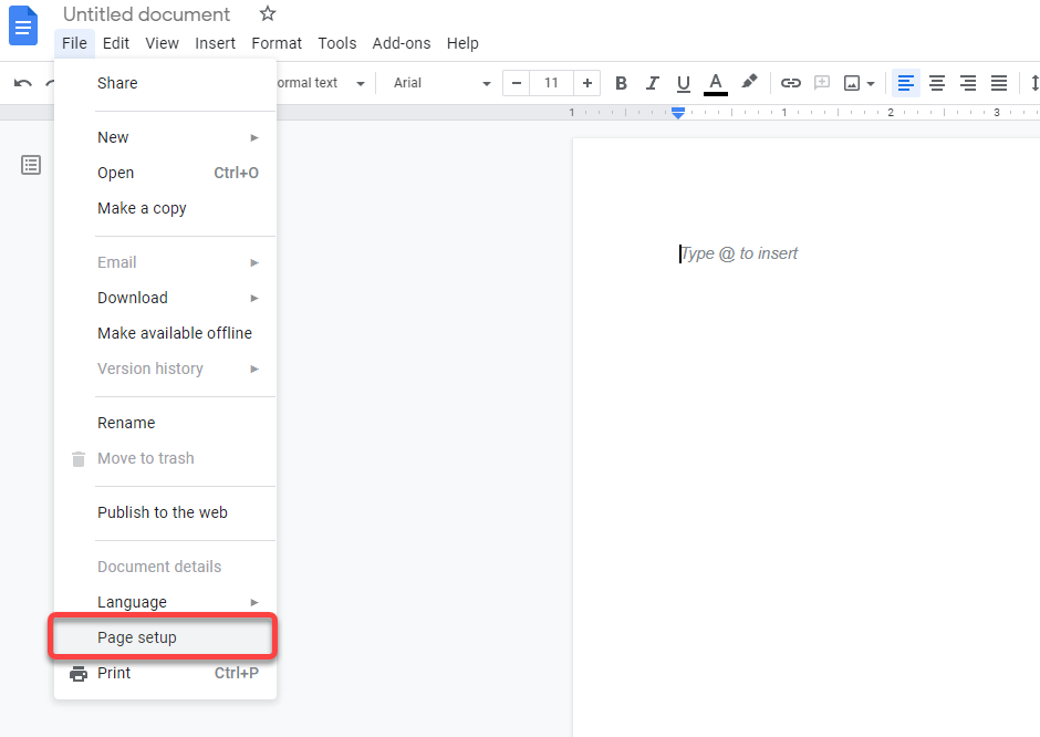 How To Delete A Page In Google Docs Onlinetechtips