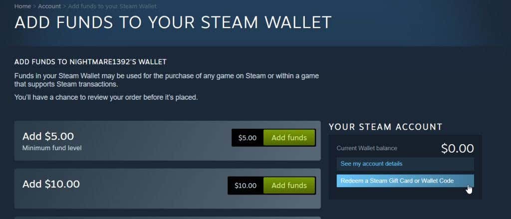 steam gift card pictures