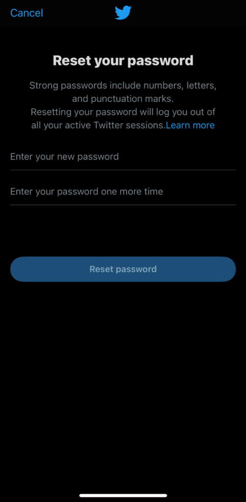 What to Do If You Forgot Your Twitter Password - 83