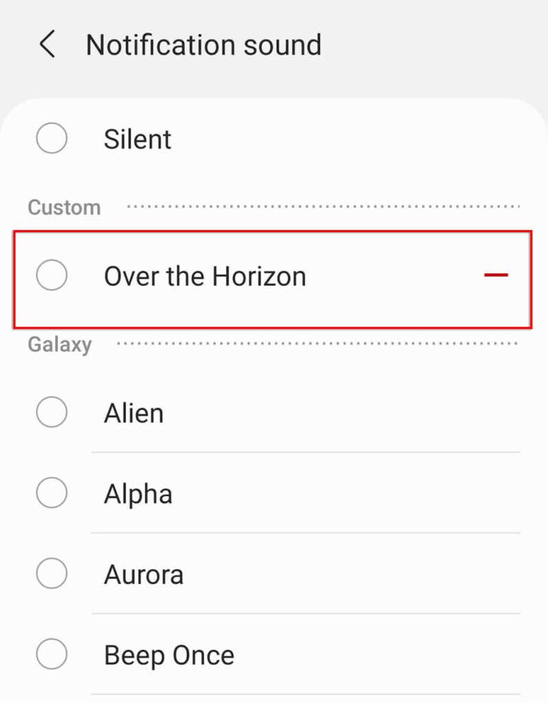 How to Set a Custom Alert Sound in Settings image 13 - 23-Select-MP3