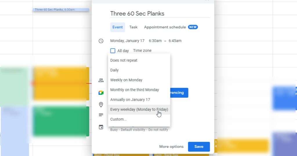 Schedule Habits as Google Calendar Events image 2 - image-65